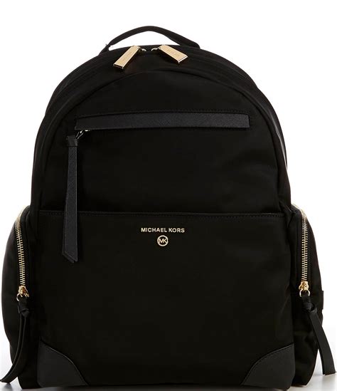 michael kors backpack large nylon|Michael Kors nylon backpacks women.